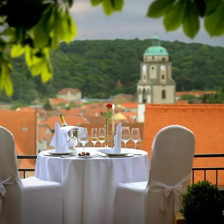 Otel Romantik Burgkeller Residenz Kerstinghaus Meißen